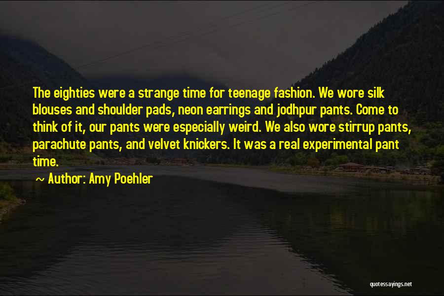 Knickers Quotes By Amy Poehler