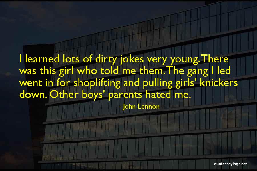 Knickers Quotes By John Lennon