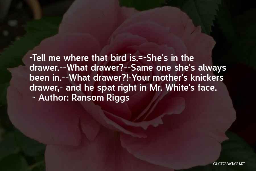 Knickers Quotes By Ransom Riggs