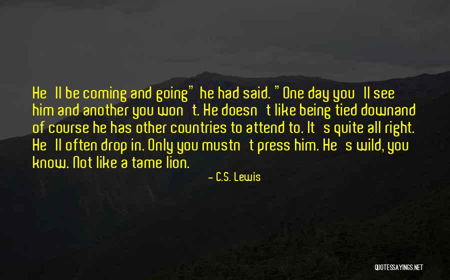 Knicks Tickets Quotes By C.S. Lewis Knicks Tickets Quotes By C.S. Lewis