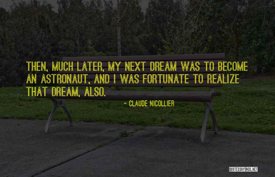 Knien Dino Quotes By Claude Nicollier Knien Dino Quotes By Claude Nicollier