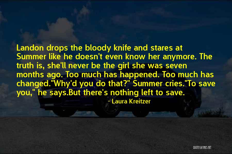 Knife And Love Quotes By Laura Kreitzer Knife And Love Quotes By Laura Kreitzer