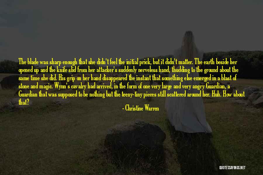 Knife Blade Quotes By Christine Warren Knife Blade Quotes By Christine Warren