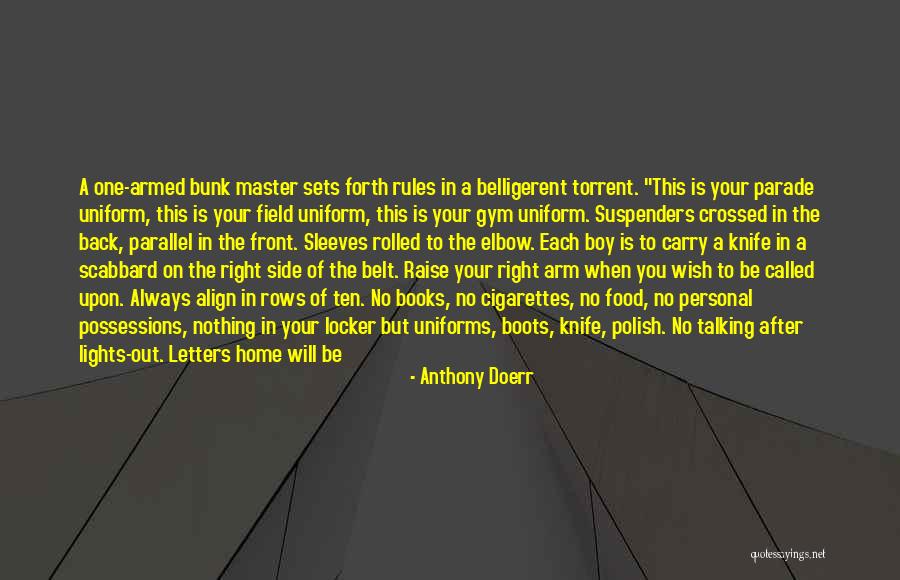 Knife In Back Quotes By Anthony Doerr Knife In Back Quotes By Anthony Doerr