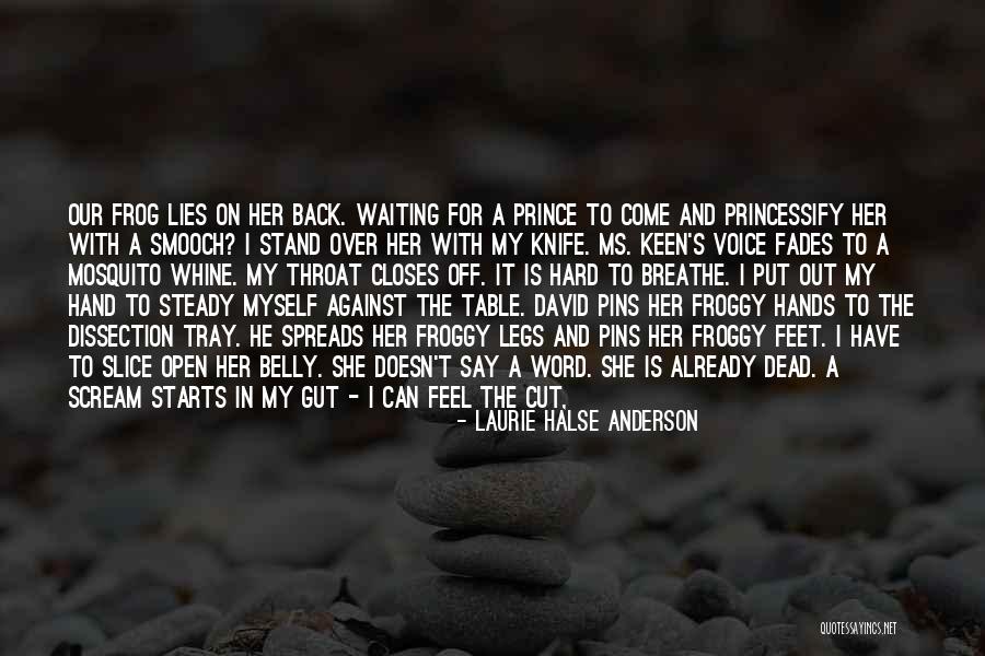 Knife In Back Quotes By Laurie Halse Anderson Knife In Back Quotes By Laurie Halse Anderson