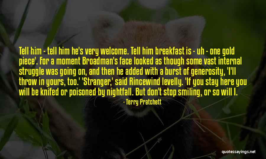 Knifed 5 Quotes By Terry Pratchett Knifed 5 Quotes By Terry Pratchett