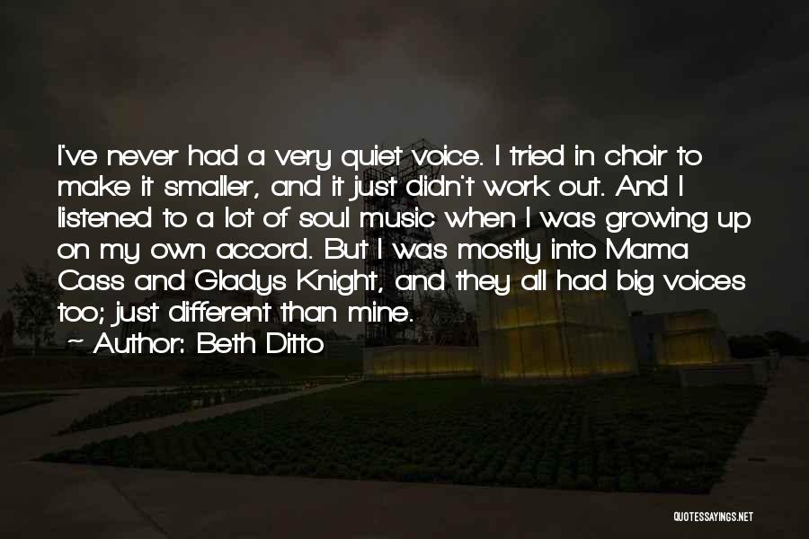 Knight Quotes By Beth Ditto