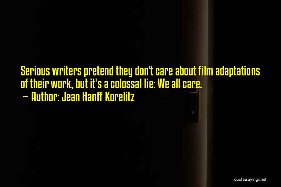 Knighten 18 Quotes By Jean Hanff Korelitz