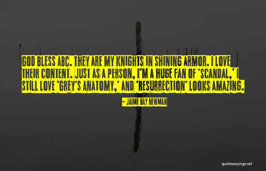 Knights And Love Quotes By Jaime Ray Newman