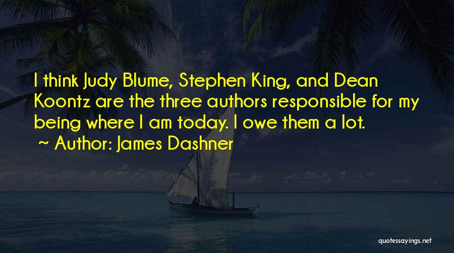 Knittin Quotes By James Dashner
