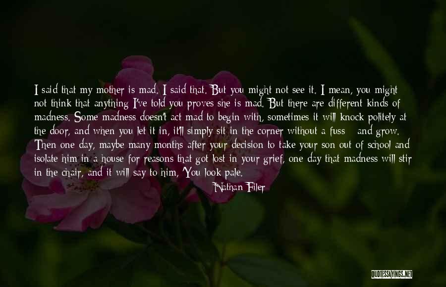 Knock At Your Door Quotes By Nathan Filer Knock At Your Door Quotes By Nathan Filer