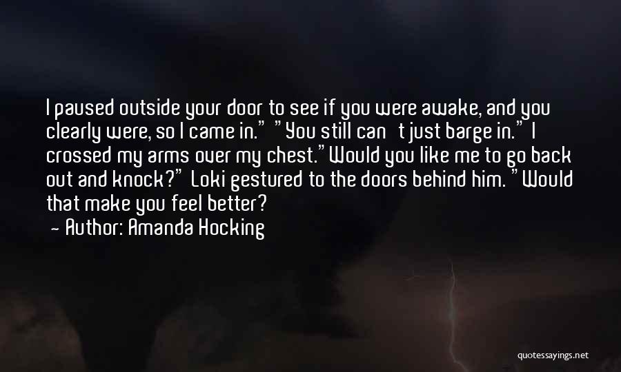 Knock Back Quotes By Amanda Hocking