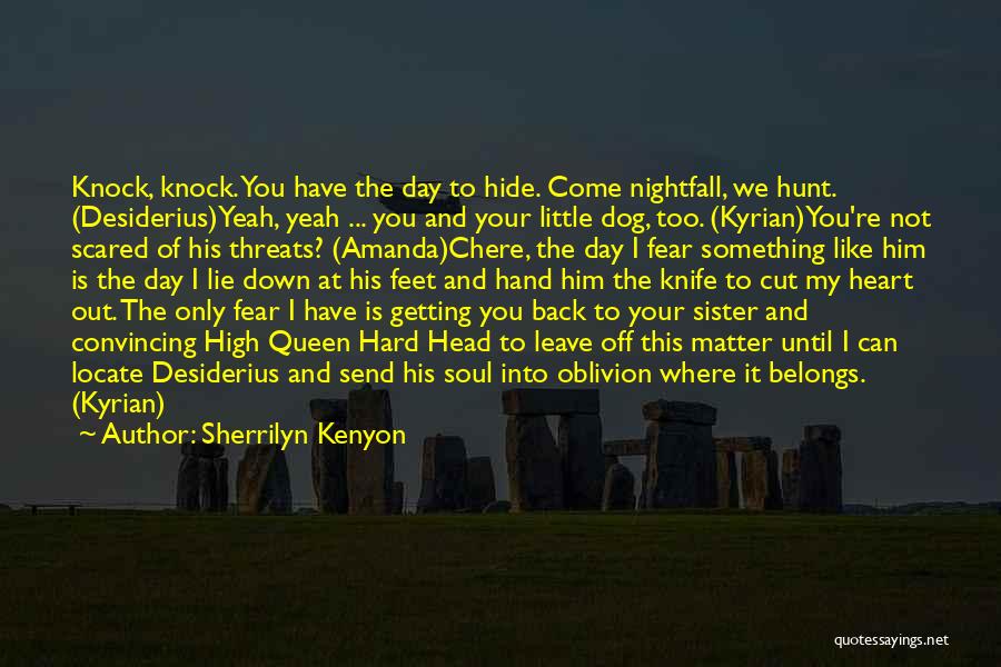 Knock Back Quotes By Sherrilyn Kenyon