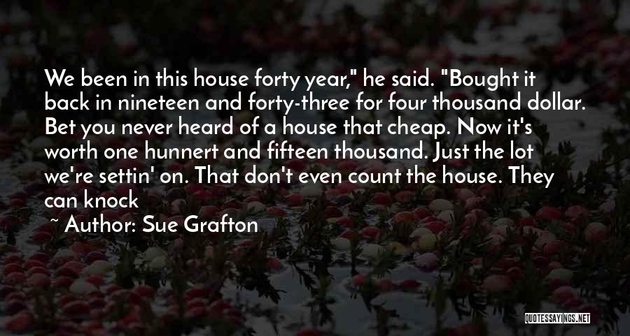 Knock Back Quotes By Sue Grafton