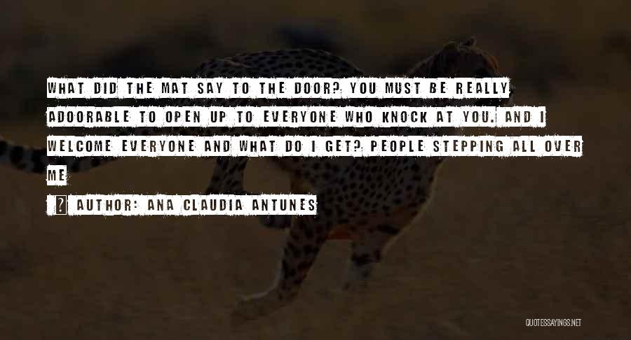 Knock Quotes By Ana Claudia Antunes