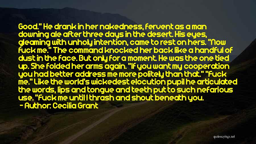 Knocked Back Quotes By Cecilia Grant