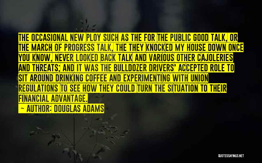 Knocked Back Quotes By Douglas Adams