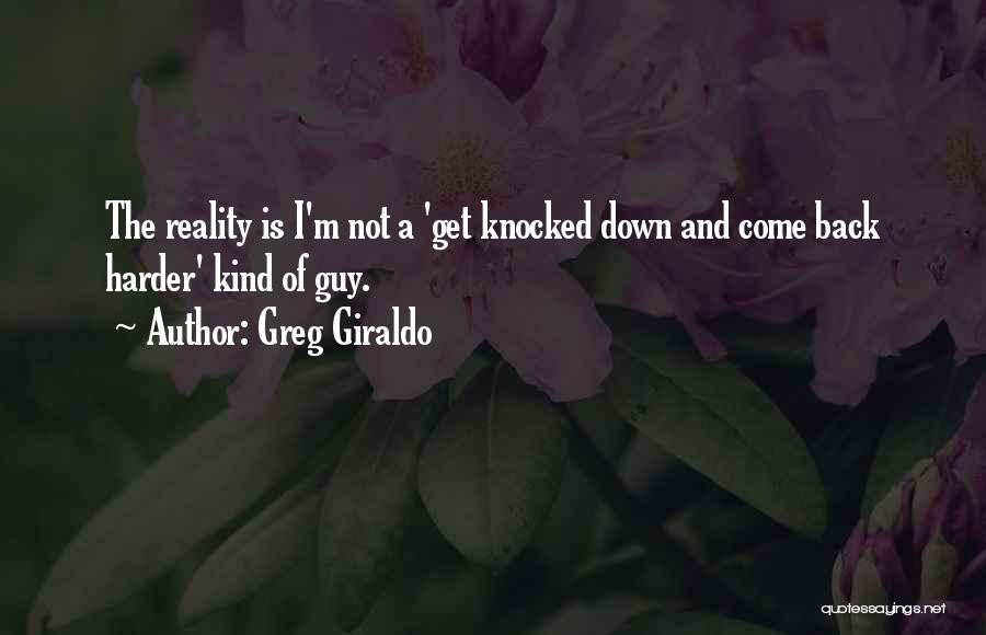 Knocked Back Quotes By Greg Giraldo
