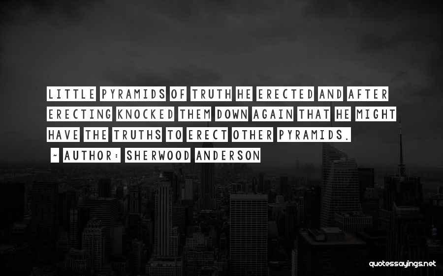 Knocked Down Get Up Again Quotes By Sherwood Anderson