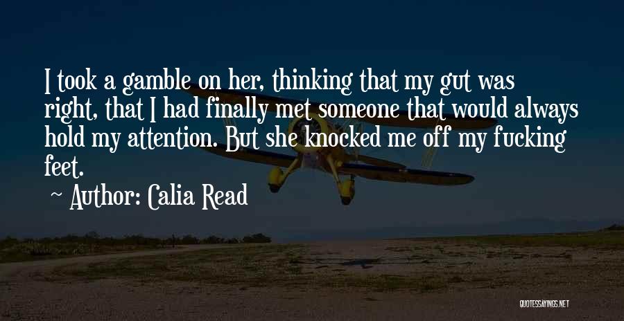 Knocked Quotes By Calia Read