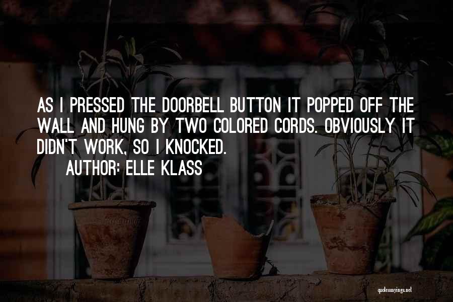Knocked Quotes By Elle Klass