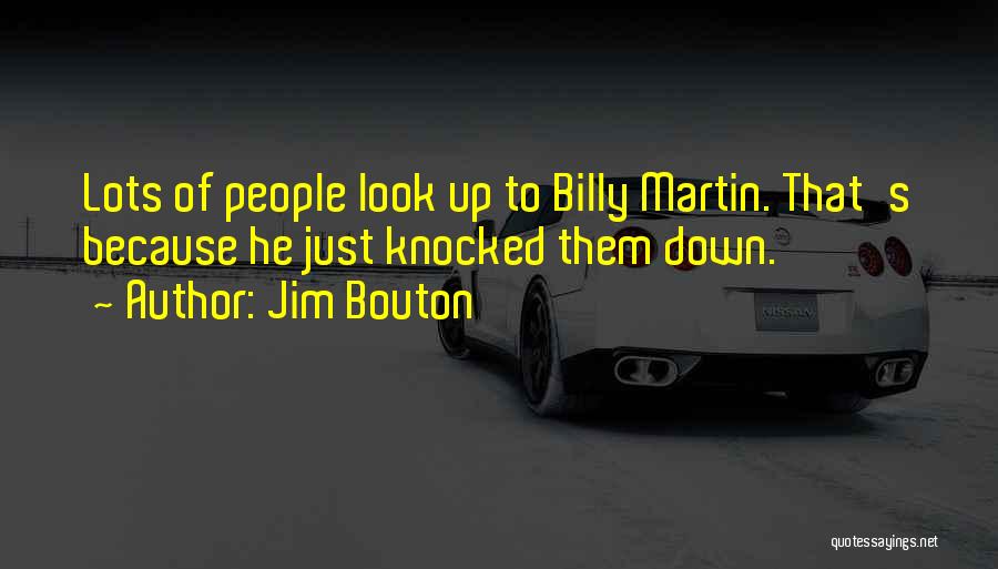 Knocked Quotes By Jim Bouton