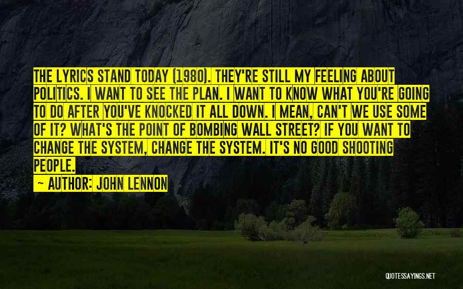Knocked Quotes By John Lennon