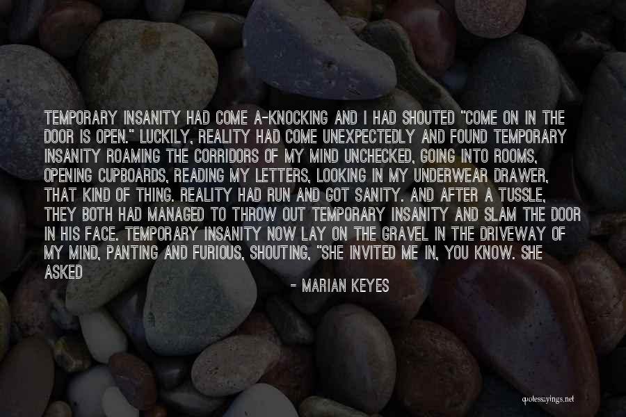 Knocking On The Door Quotes By Marian Keyes Knocking On The Door Quotes By Marian Keyes