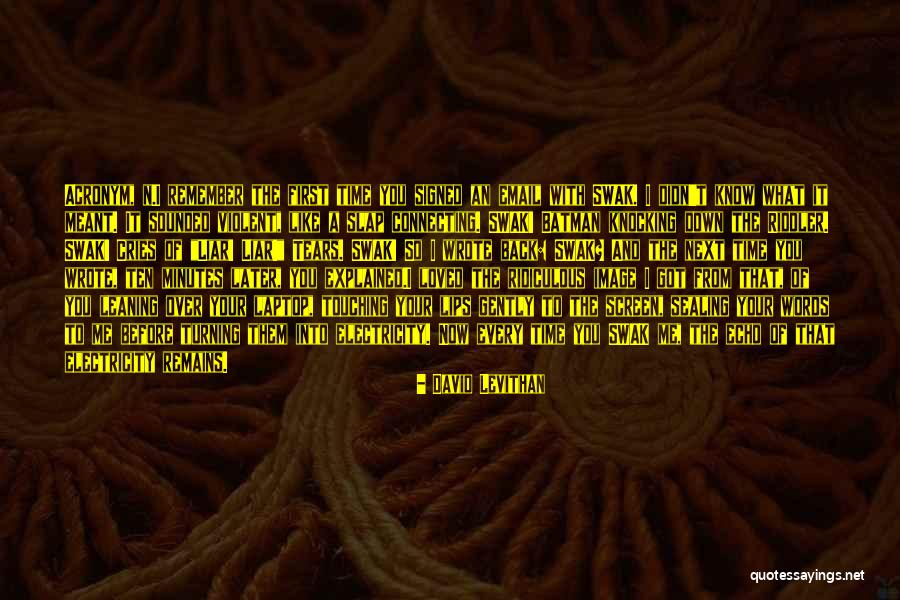 Knocking You Down Quotes By David Levithan Knocking You Down Quotes By David Levithan