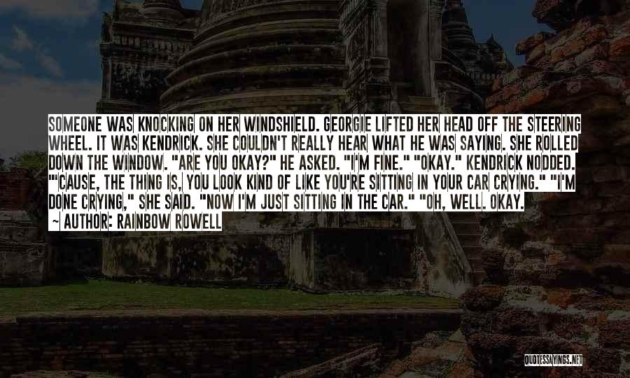 Knocking You Down Quotes By Rainbow Rowell