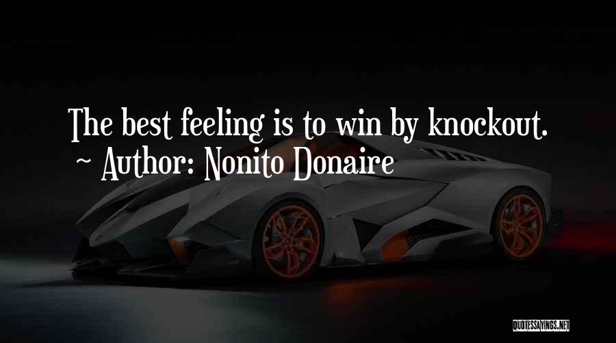 Knockout Quotes By Nonito Donaire