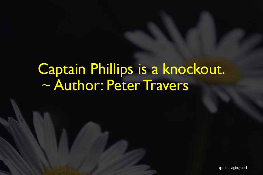 Knockout Quotes By Peter Travers