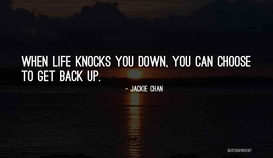 Knocks Down Quotes By Jackie Chan Knocks Down Quotes By Jackie Chan