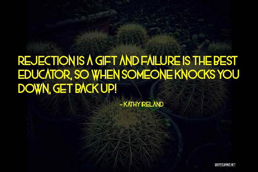 Knocks Down Quotes By Kathy Ireland Knocks Down Quotes By Kathy Ireland