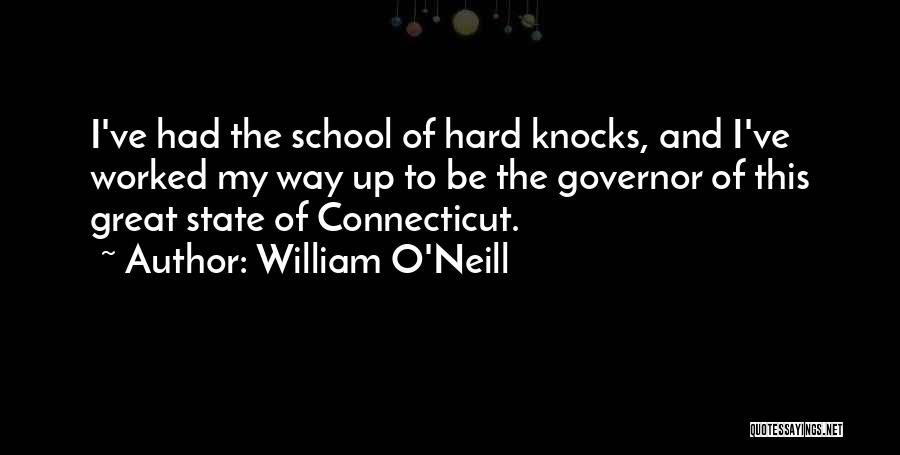 Knocks Quotes By William O'Neill
