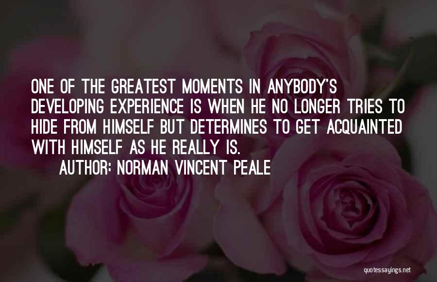 Knorr Recipes Quotes By Norman Vincent Peale
