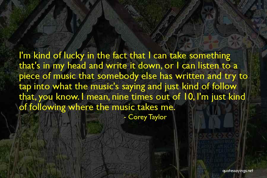 Knothe And Bruce Quotes By Corey Taylor Knothe And Bruce Quotes By Corey Taylor