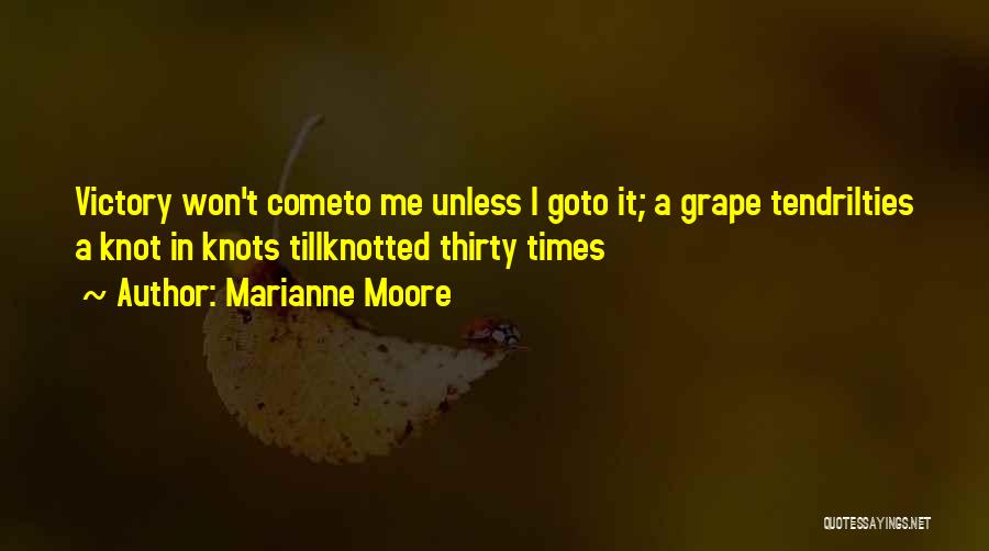 Knotted Quotes By Marianne Moore