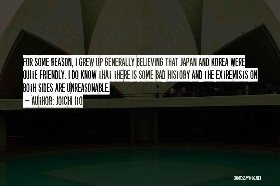 Know Both Sides Quotes By Joichi Ito