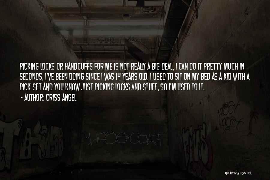 Know I'm Not Pretty Quotes By Criss Angel