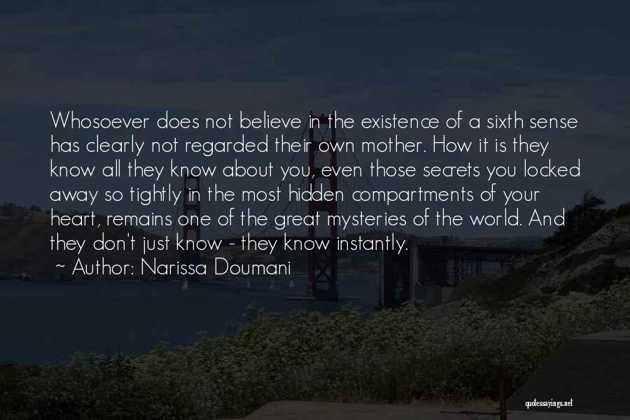 Know Love You Quotes By Narissa Doumani