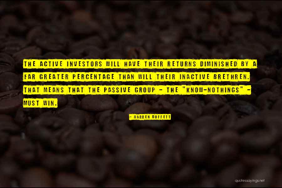 Know Nothings Quotes By Warren Buffett Know Nothings Quotes By Warren Buffett