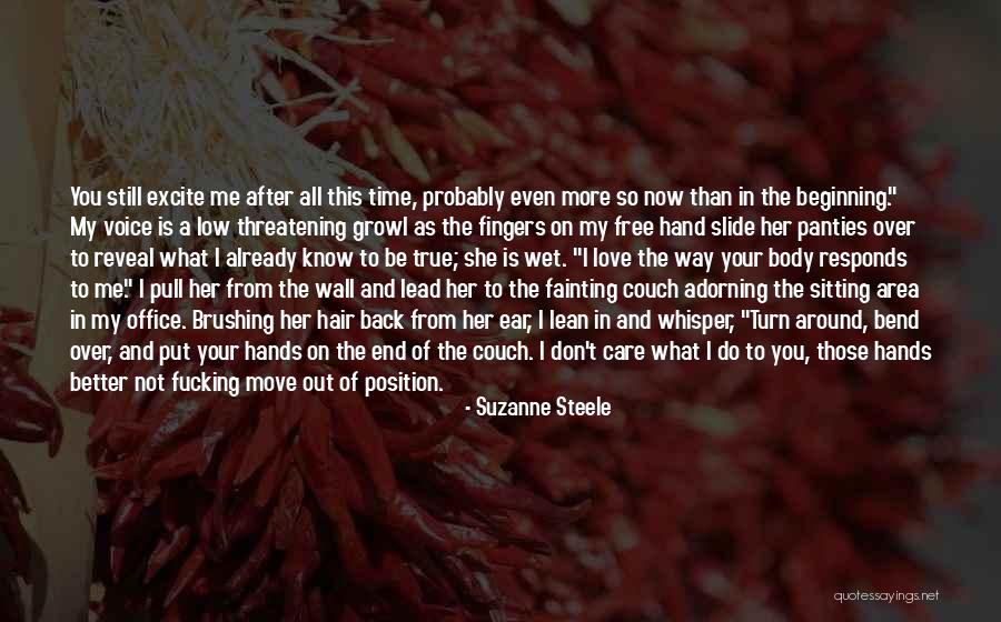 Know Panties Quotes By Suzanne Steele Know Panties Quotes By Suzanne Steele