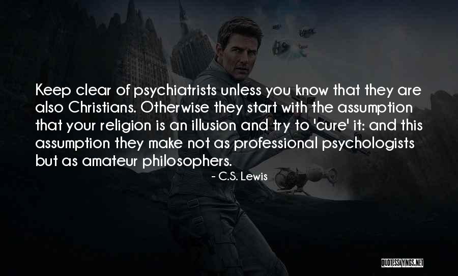 Know They Are Christians Quotes By C.S. Lewis Know They Are Christians Quotes By C.S. Lewis