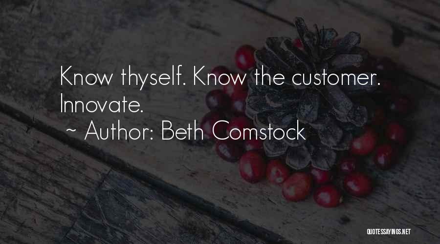 Know Thyself Quotes By Beth Comstock