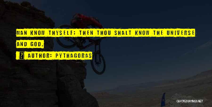 Know Thyself Quotes By Pythagoras