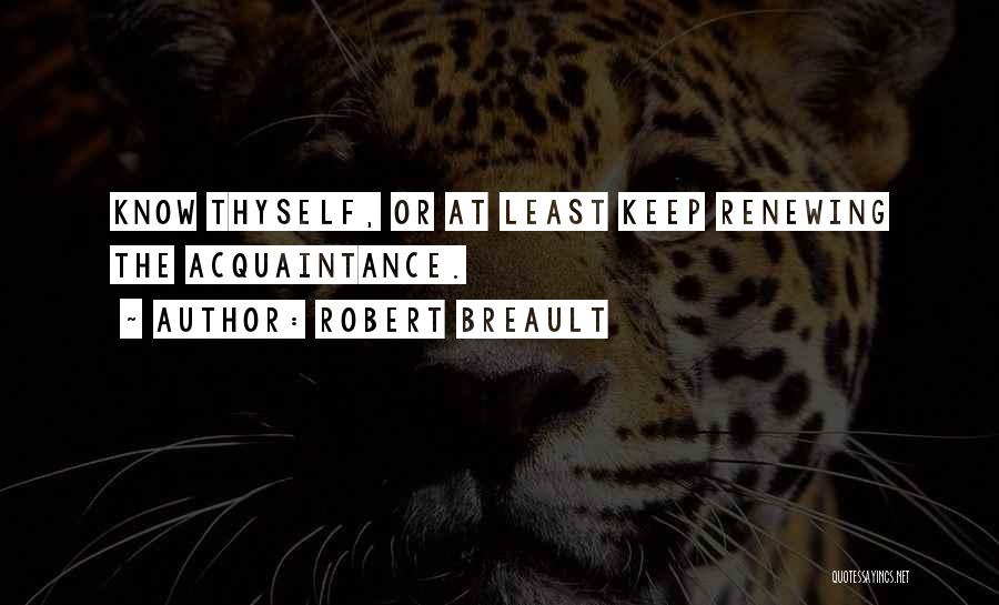 Know Thyself Quotes By Robert Breault