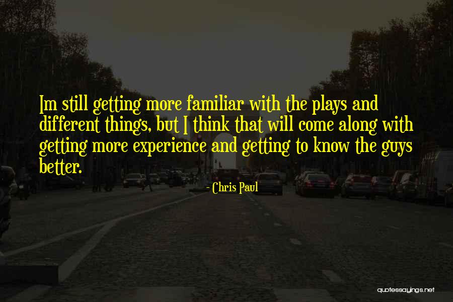 Know What Im Quotes By Chris Paul Know What Im Quotes By Chris Paul