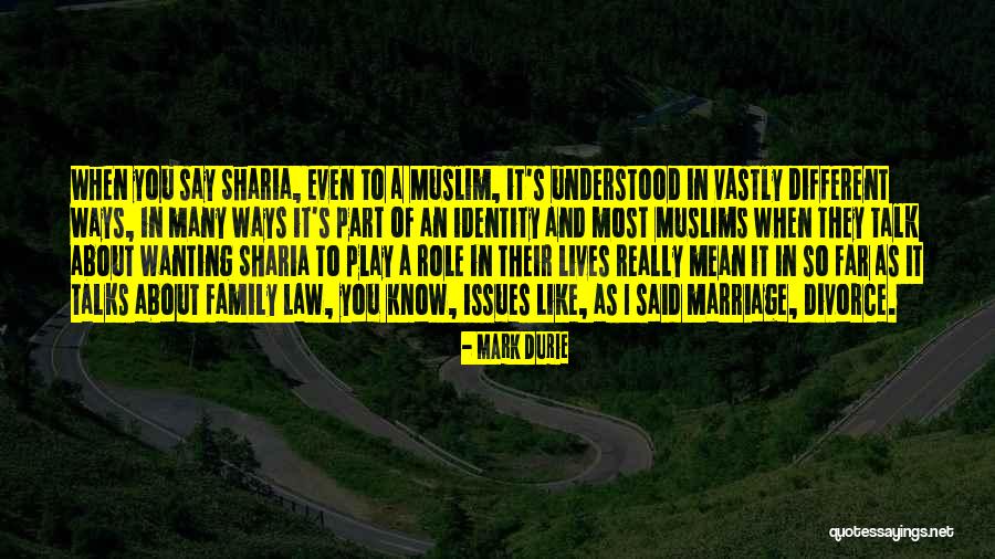 Know When To Talk Quotes By Mark Durie Know When To Talk Quotes By Mark Durie