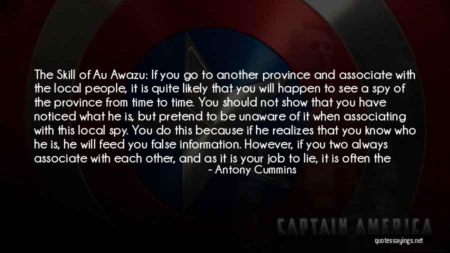Know Who Your Enemy Is Quotes By Antony Cummins Know Who Your Enemy Is Quotes By Antony Cummins